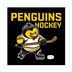 Penguins Hockey Posters and Art